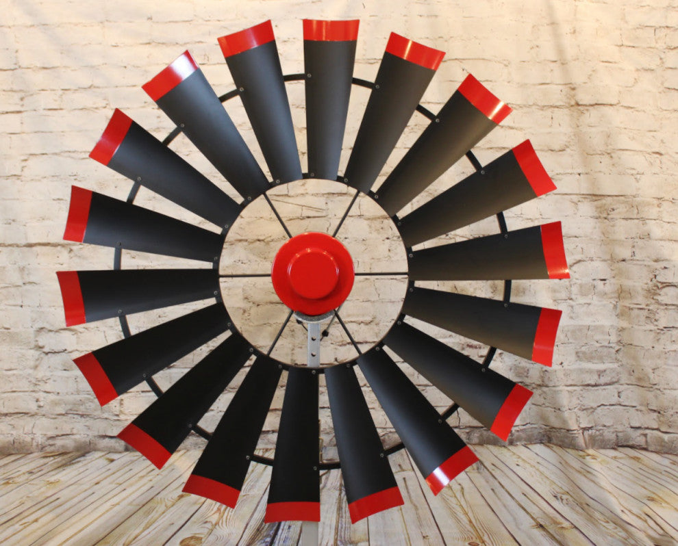 60 Inch Red Baron Windmill Ceiling Fan | The American Fan