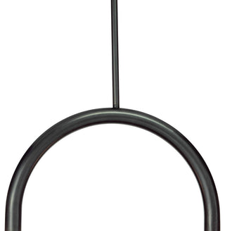 Happy Pendant Small, Bronze
