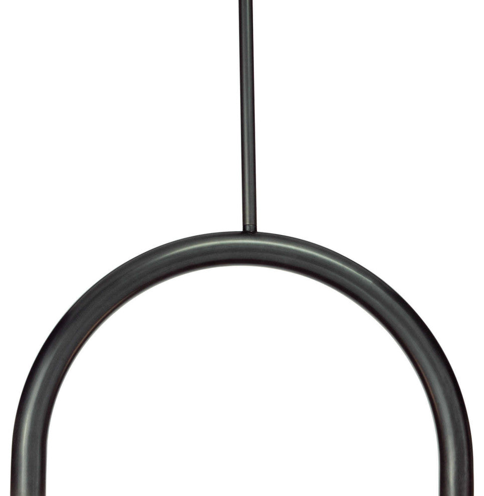 Happy Pendant Small, Bronze
