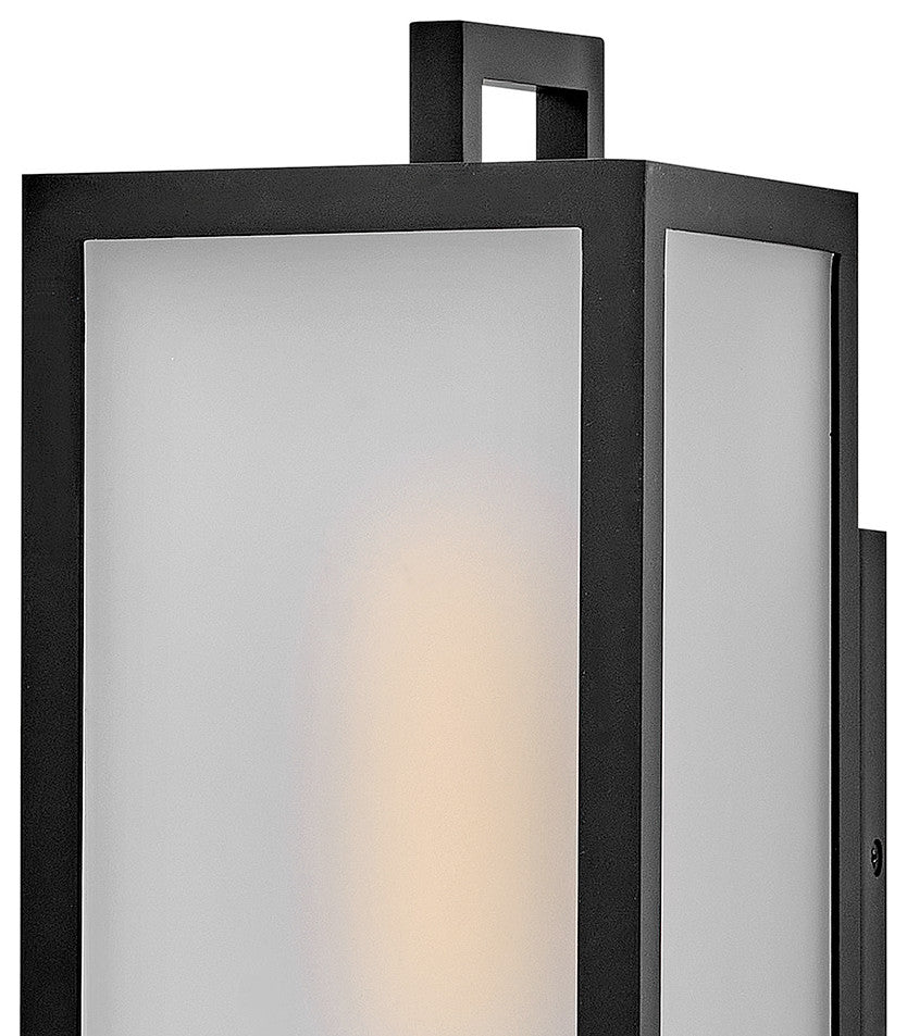 Lark Halden Small Wall Mount Lantern, Black