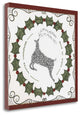 "Winter Wonderland Wreath" By Cindy Shamp, Giclee Print on Gallery Wrap Canvas