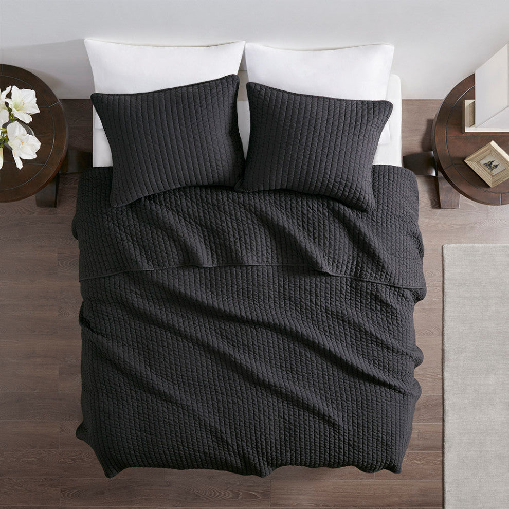 Madison Park Keaton 3 Piece Quilt Set