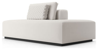Spruce Modular Right End Unit, Chalk Fabric