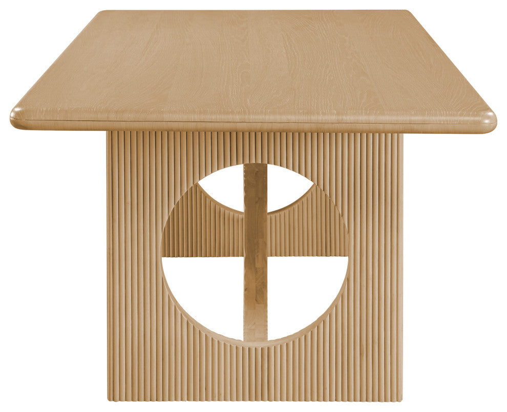 Rivas Dining Table, Natural, Rectangular