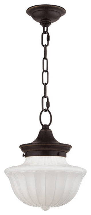 Dutchess 1-Light, Pendant, Old Bronze, 9"