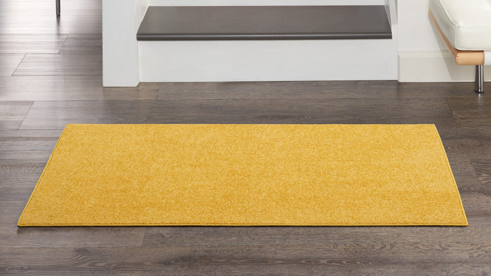 Nourison Essentials 2' x 4' Yellow Outdoor Area Rug