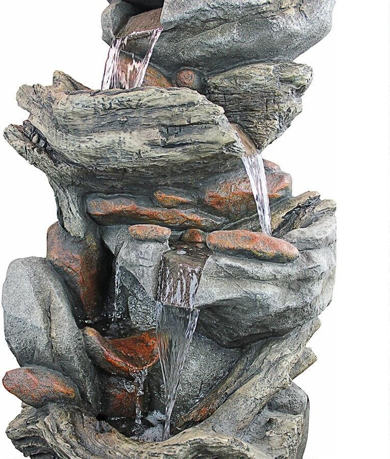 Cathedral Falls Cascading Fountain, Garden Statue
