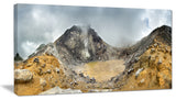 "Volcano Panorama With Dramatic Sky" Landscape Wall Wall Art, 40"x20"