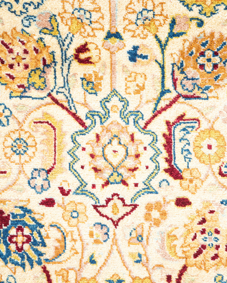 MOGUL, Hand Knotted Area Rug 6' 3" X 4' 1"