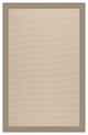 Zoe-Beach Sisal Machine Tufted Rectangle Rug, Buff, 3''x5''