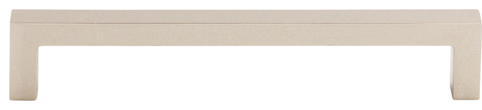 Top Knobs M1285 Square 6-5/16 Inch Center to Center Handle - Polished Nickel