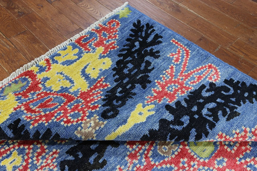 Modern Oriental Rug, 5x8 Kaitag, MC345