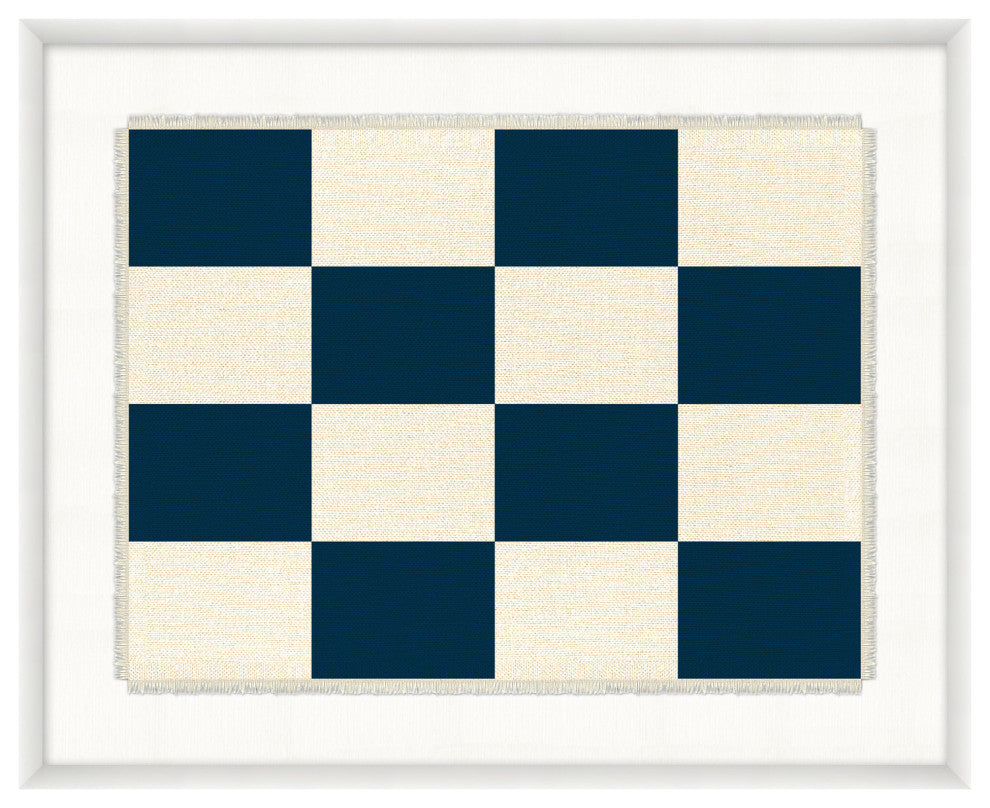 Nautical Flag Textile N, Giclee Reproduction Artwork