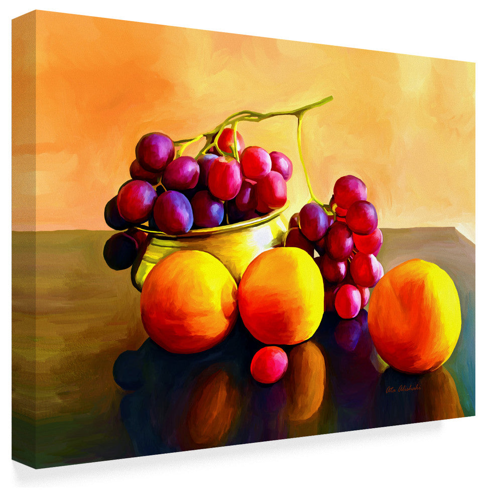 "Fruits" by Ata Alishahi, Canvas Art, 32"x24"