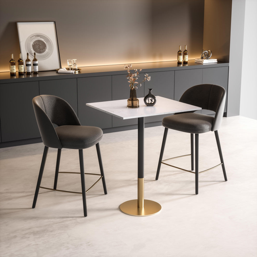 Home Living 31.5" Pub Table, White