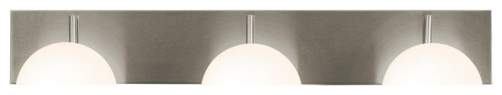 Metropolitan 30" LED Vanity, Satin Nickel