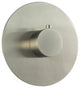 Thermostatic Valve Trim Kit, RND, Brushed Nickel