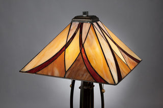 Quoizel TF1180TVA Two Light Table Lamp Asheville Valiant Bronze