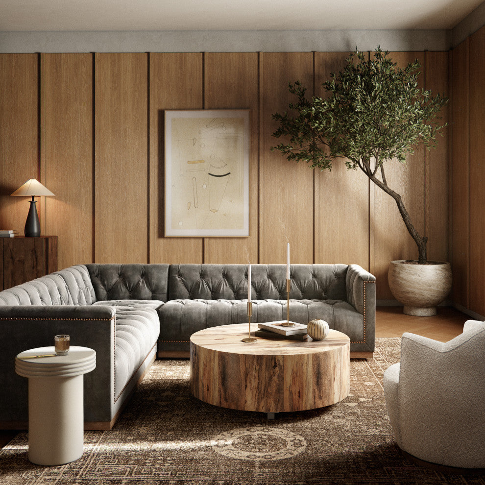 Maxx 3pc Sectional-101-Sapphire Birch
