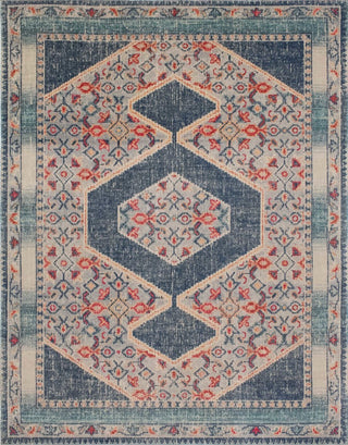 Noori Rug Low-Pile Sylvester Blue/Grey Rug