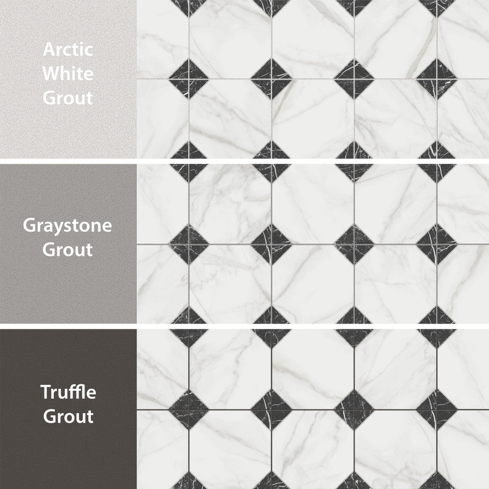 Merzoni Yard Marquina Porcelain Floor and Wall Tile