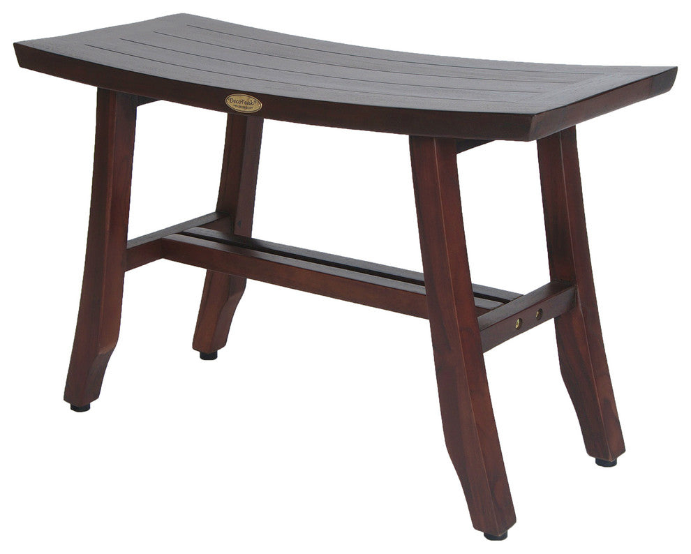 DecoTeak Satori 24" Eastern Style Teak Shower Bench