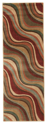Nourison Somerset 2' x 5'9" Multicolor Modern Indoor Area Rug