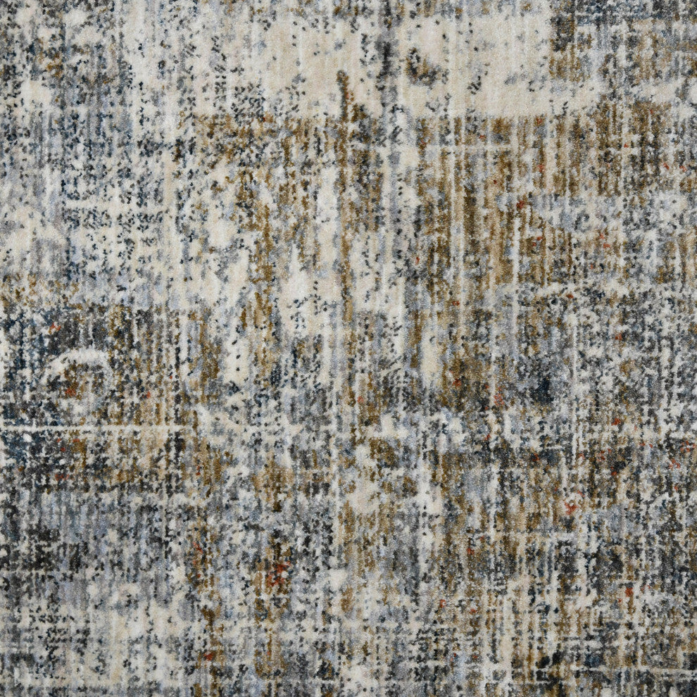 Vermont Erysse Area Rug, Gray, 5'3" x 7'6", Abstract