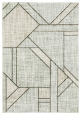 Oriental Weavers Cambria 5569B Geometric Rug, Gray, 5'3"x7'6"