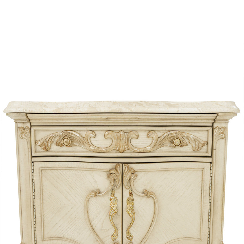 Platine de Royale Nightstand - Champagne