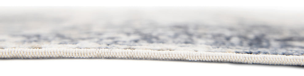 Unique Loom Dark Blue Chateau Hoover 4' 0 x 6' 0 Area Rug