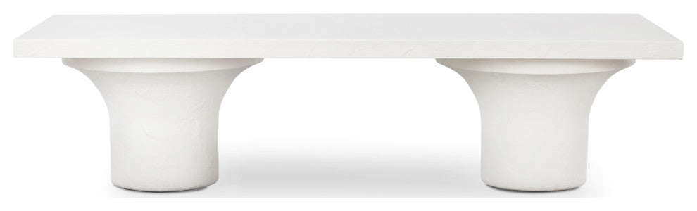 Parra Coffee Table-Plaster Molded Conc