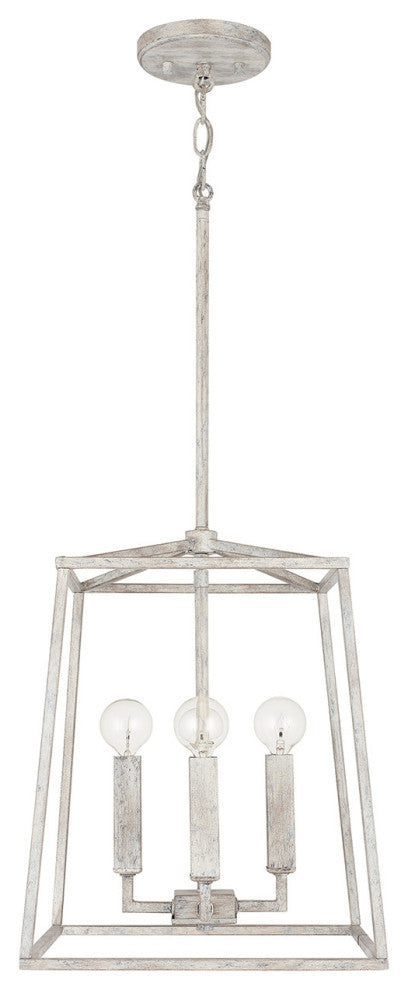 Capital Lighting 537641 Thea 4 Light 12"W Taper Candle Pendant - Oil Rubbed