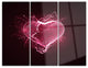 "Happy Valentine's Day" Digital Metal Wall Art, 3 Panels, 36"x28"