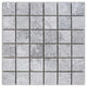 Silver Gray Light Honed 2x2 Marble Mosaic
