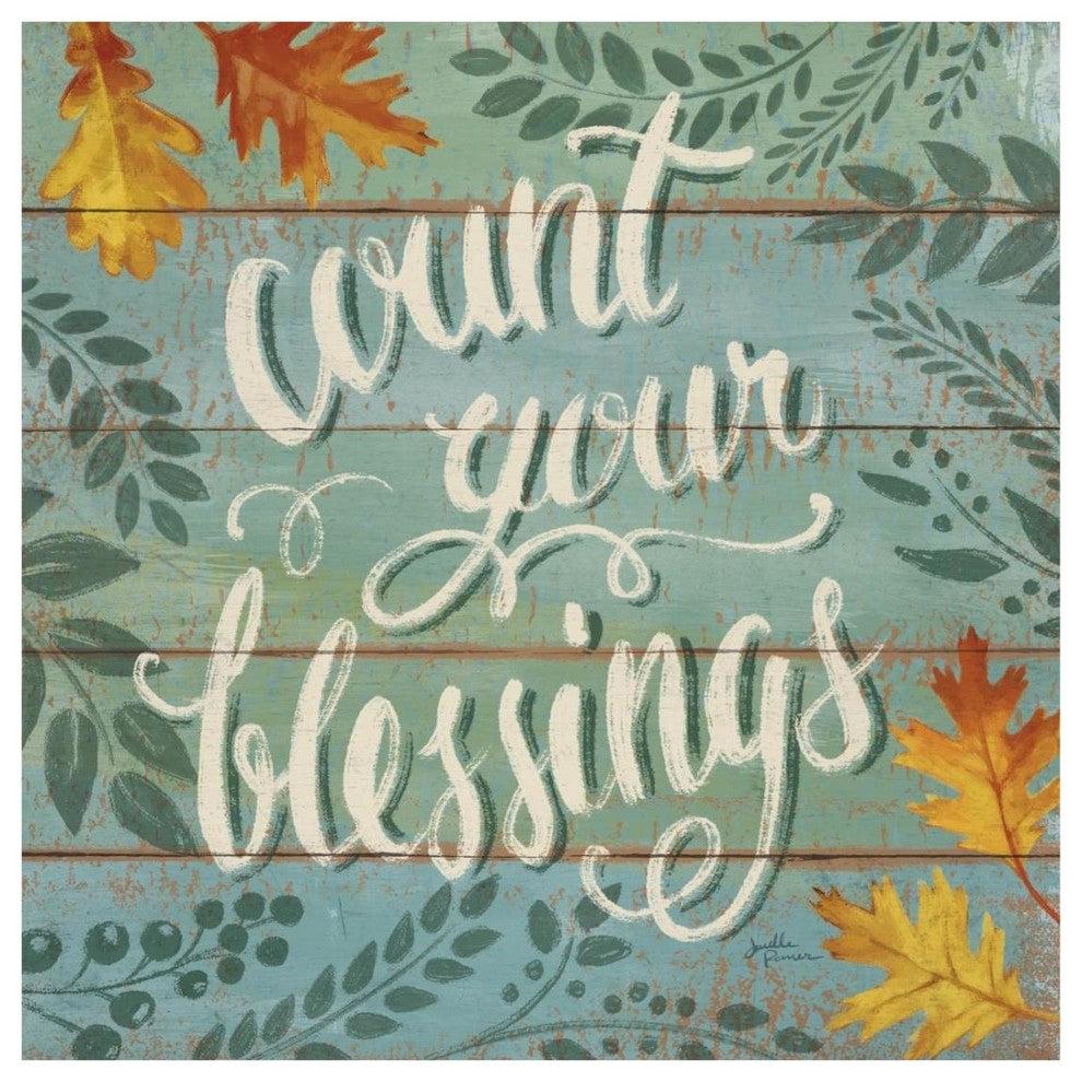 "Harvest Delight VII" Digital Paper Print by Janelle Penner, 26"x26"