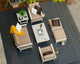 Polywood Harbour Deep Seating Chair, Mahogany / Spiced Burlap