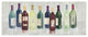 "Keeping Good Company on Wood Red Wine" Print by Avery Tillmon, 62"x26"