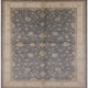 Ahgly Company Indoor Square Mid-Century Modern Area Rugs, 8' Square