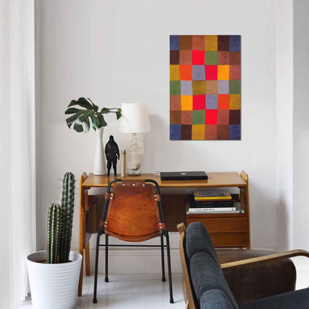 "New Harmony" by Paul Klee, Canvas Print, 18x12"