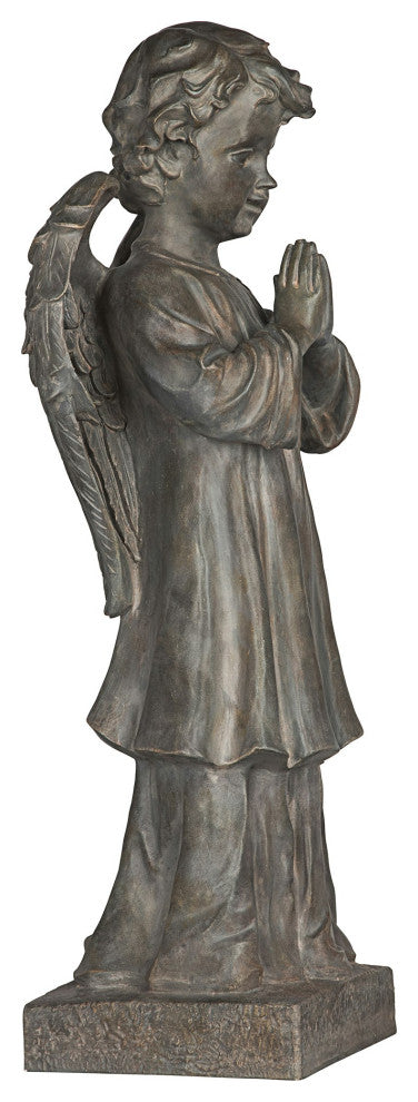 Angels Message Statue French Iron Finish