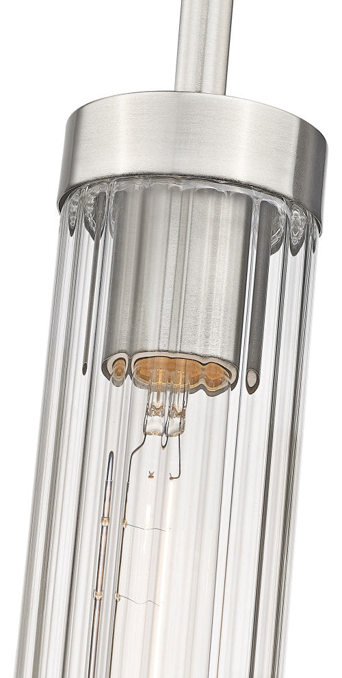 Z-LITE 1-Light Pendant, Brushed Nickel