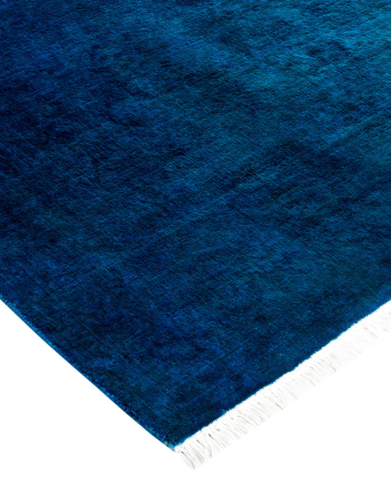 Fine Vibrance, One-of-a-Kind Hand-Knotted Area Rug Blue, 3' 2" x 5' 1"