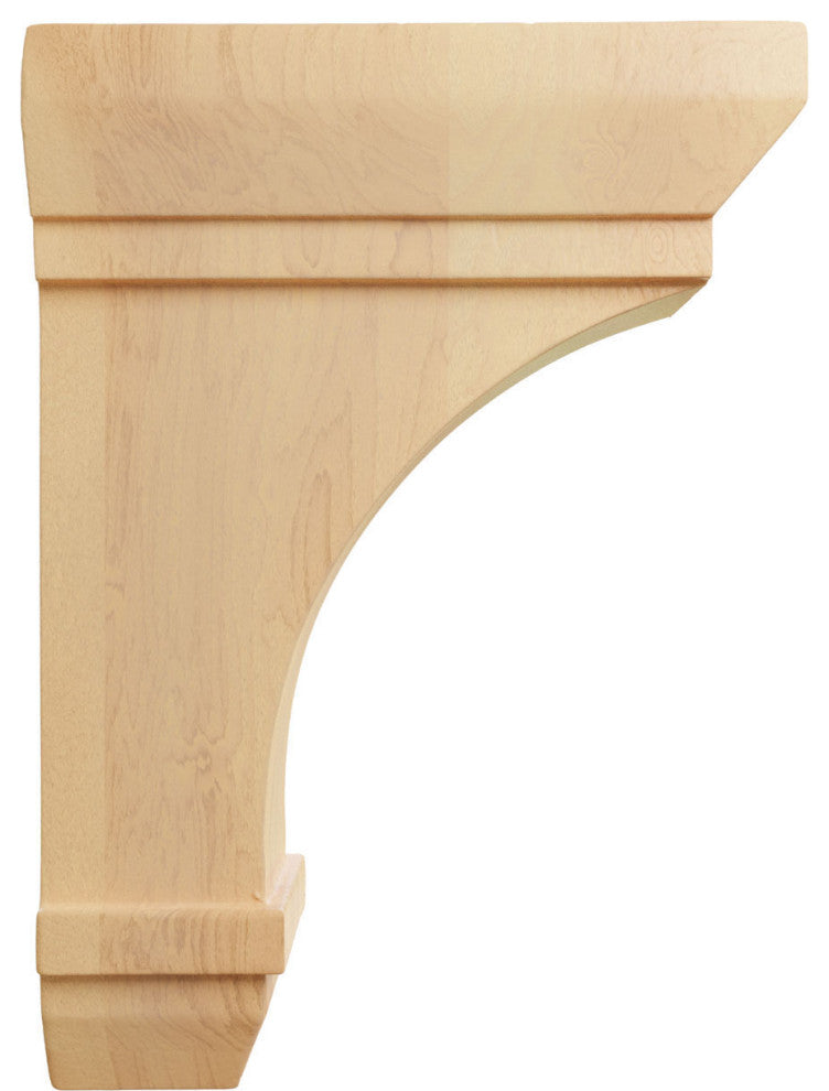 2 1/4"W x 5"D x 7"H Stockport Bracket, Red Oak