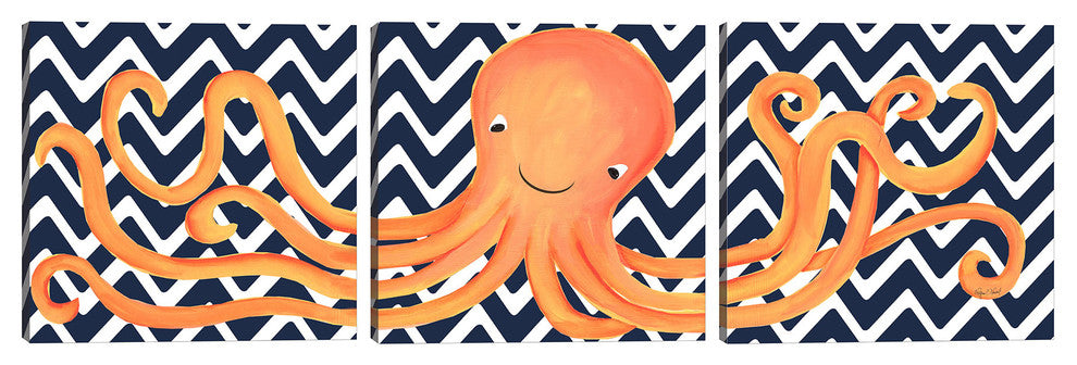 Oakley Octopus Triptych, Navy