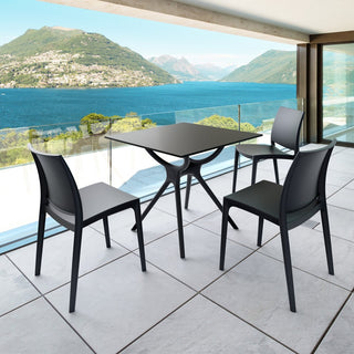 Compamia Maya Dining Chairs, Set of 2, Black