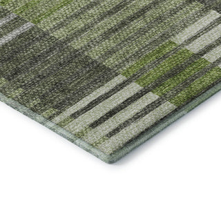 Premium Machine Washable Mayfield AMF687 Green 1'8" x 2'6" Rug