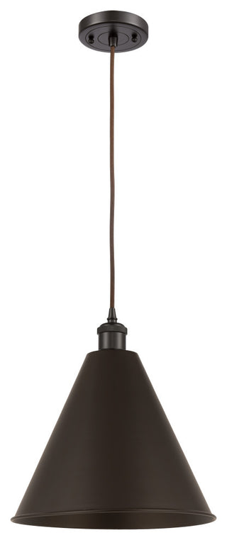 Ballston Cone Mini Pendant, Oil Rubbed Bronze