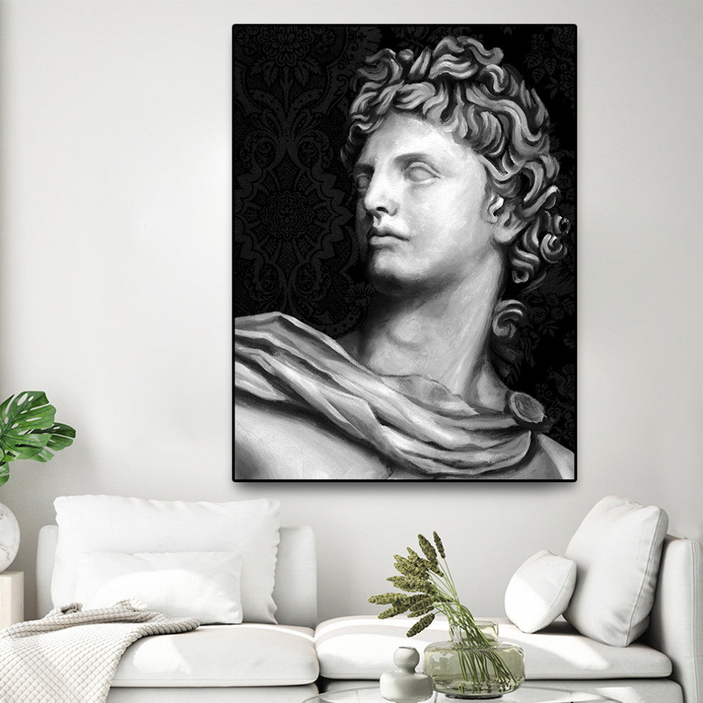 "Ornate Sculpture II" Oversized Framed Canvas, 60 x 40