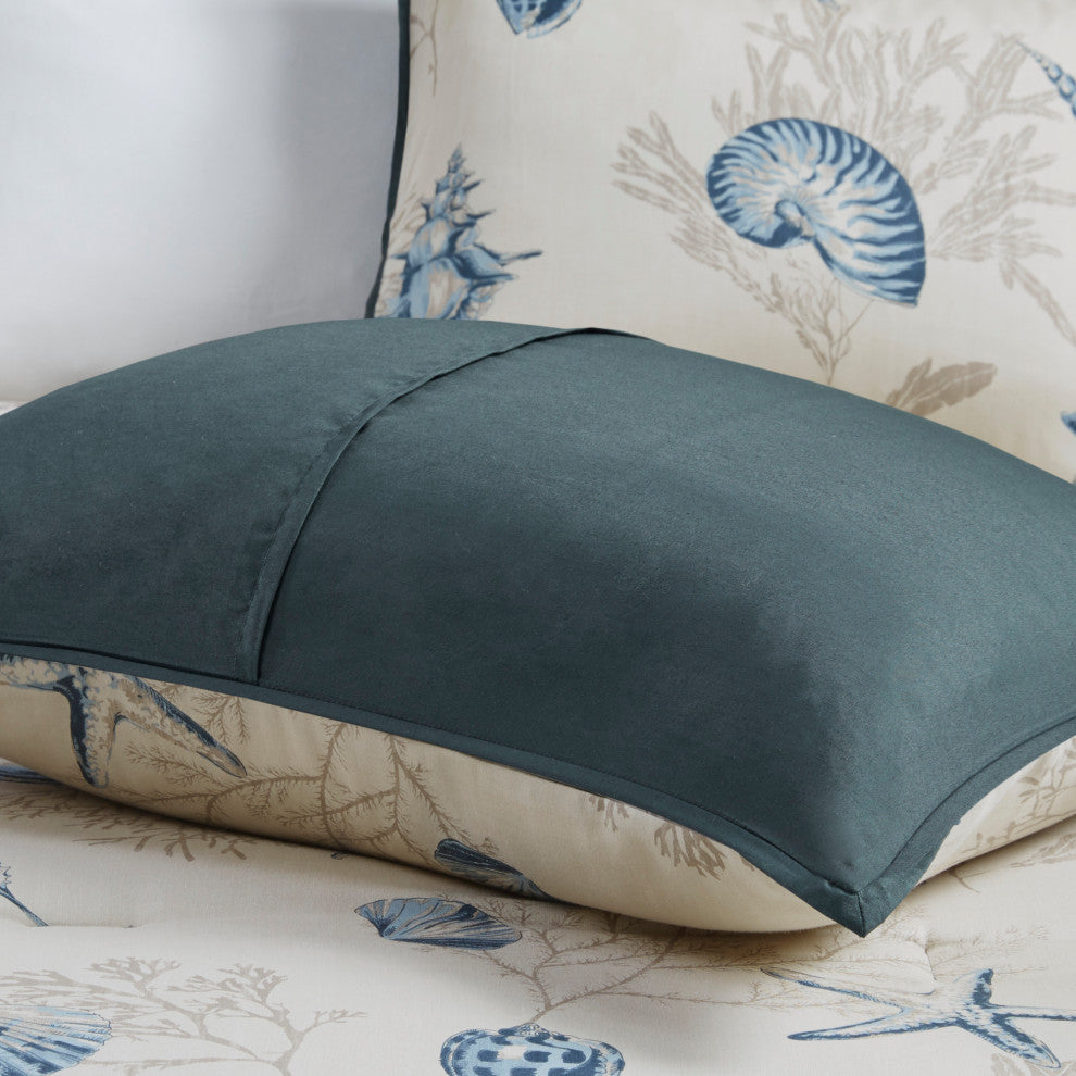 Madison Park Printed 7-Piece Comforter Set, Queen, Comforter Set